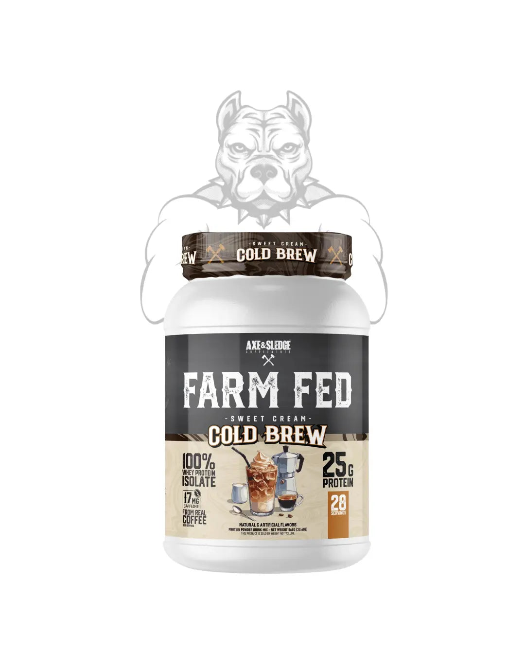 Axe & Sledge Farm Fed Whey Isolate Protein Powder BulkBully Supplements