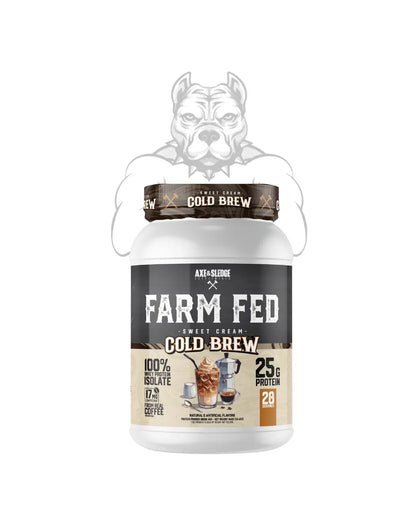 Axe & Sledge Farm Fed Whey Isolate Protein Powder BulkBully Supplements
