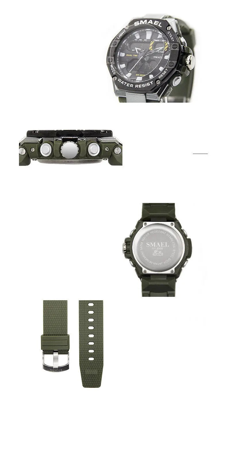 Digital Alloy Electronic Watch Men DigestWell Co.