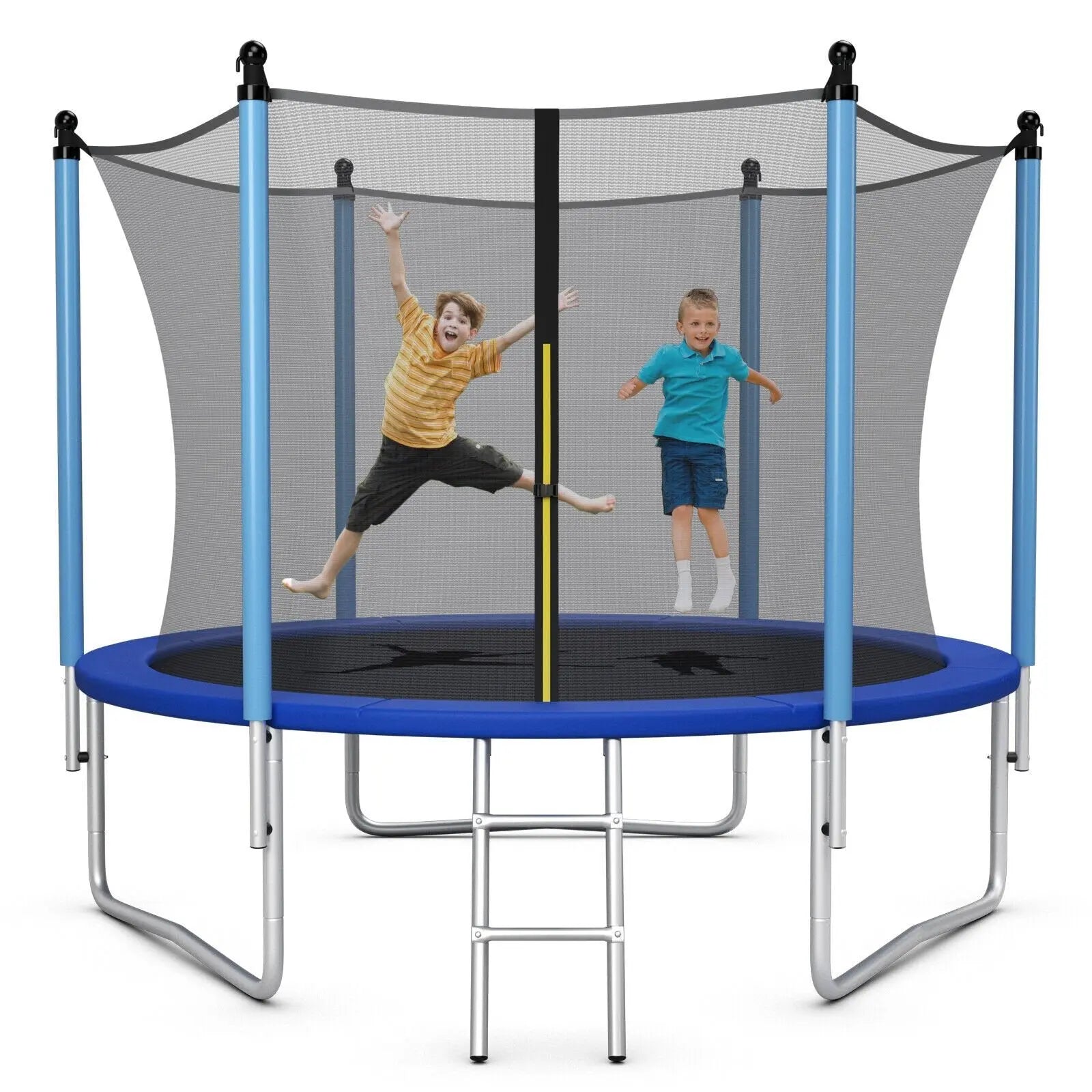 14 Feet Jumping Exercise Recreational Bounce Trampoline with Safety Net Direct by Wilsons Home Store
