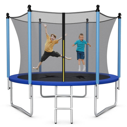 14 Feet Jumping Exercise Recreational Bounce Trampoline with Safety Net Direct by Wilsons Home Store
