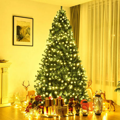 7.5 Feet PVC Artificial Christmas Tree with LED Lights-7.5 ft Direct by Wilsons Home Store