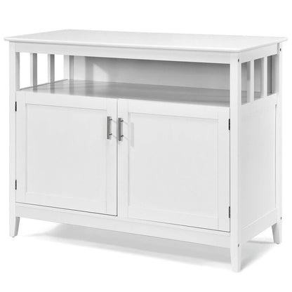 Modern Practical Wooden Kitchen Lockers with Large Storage Space-Black Direct by Wilsons Home Store