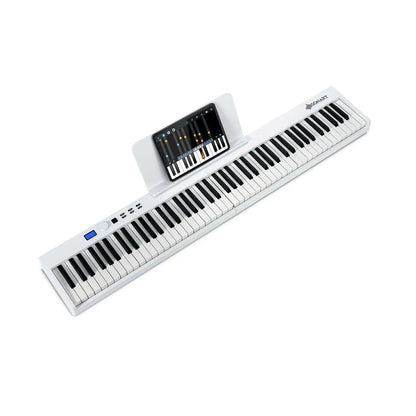 88-Key Foldable Digital Piano with MIDI and Wireless BT-Black Direct by Wilsons Home Store