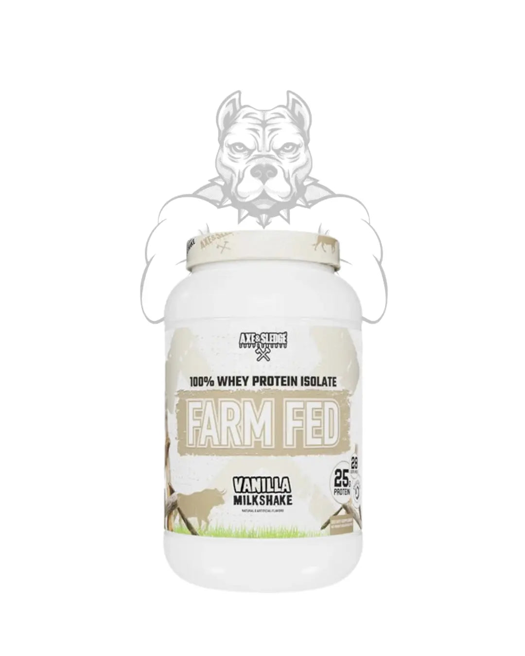 Axe & Sledge Farm Fed Whey Isolate Protein Powder BulkBully Supplements
