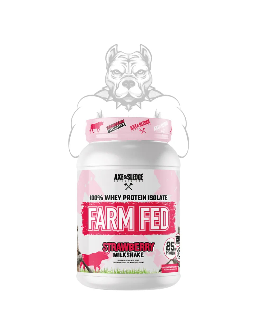 Axe & Sledge Farm Fed Whey Isolate Protein Powder BulkBully Supplements