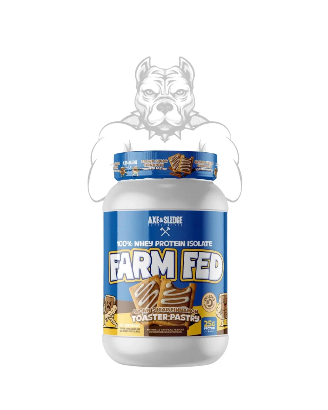 Axe & Sledge Farm Fed Whey Isolate Protein Powder BulkBully Supplements