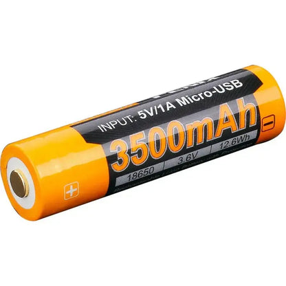 Fenix ARB-L18-3500U USB Rechargeable Li-ion 18650 Battery RMH RV Parts