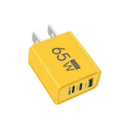 Gan 65W USB Type C PD Fast Charging Wall Charger Adapter for Iphone 15 14 Pro Max Xiaomi Samsung Oneplus POCO Quick Charger 3.0