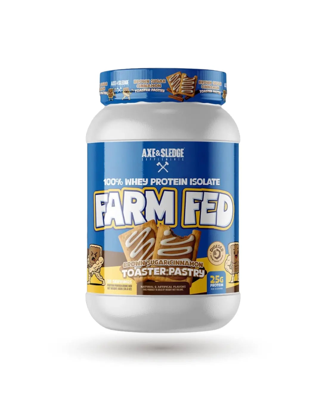 Axe & Sledge Farm Fed Whey Isolate Protein Powder BulkBully Supplements