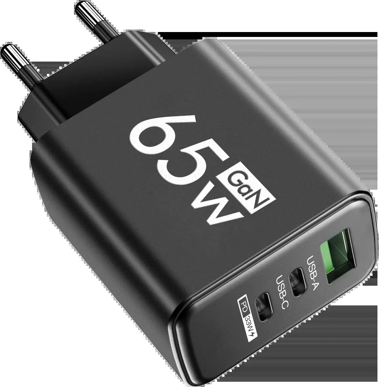 Gan 65W USB Type C PD Fast Charging Wall Charger Adapter for Iphone 15 14 Pro Max Xiaomi Samsung Oneplus POCO Quick Charger 3.0
