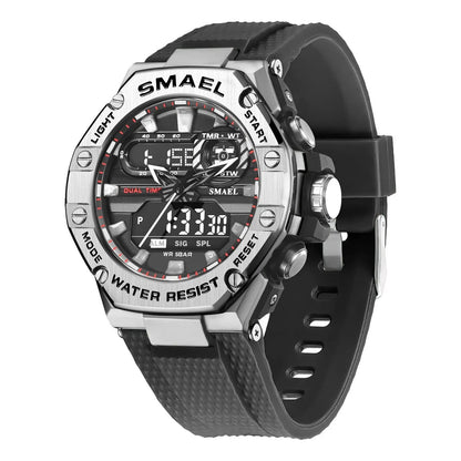 Digital Alloy Electronic Watch Men DigestWell Co.