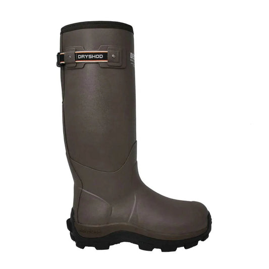 Dryshod Men's Destroyer Gusset High Khaki rugged outdoor brush boots for reliable protection in tough terrains.
