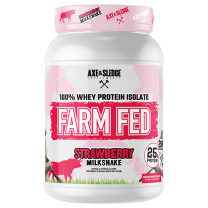 Axe & Sledge Farm Fed Whey Isolate Protein Powder BulkBully Supplements