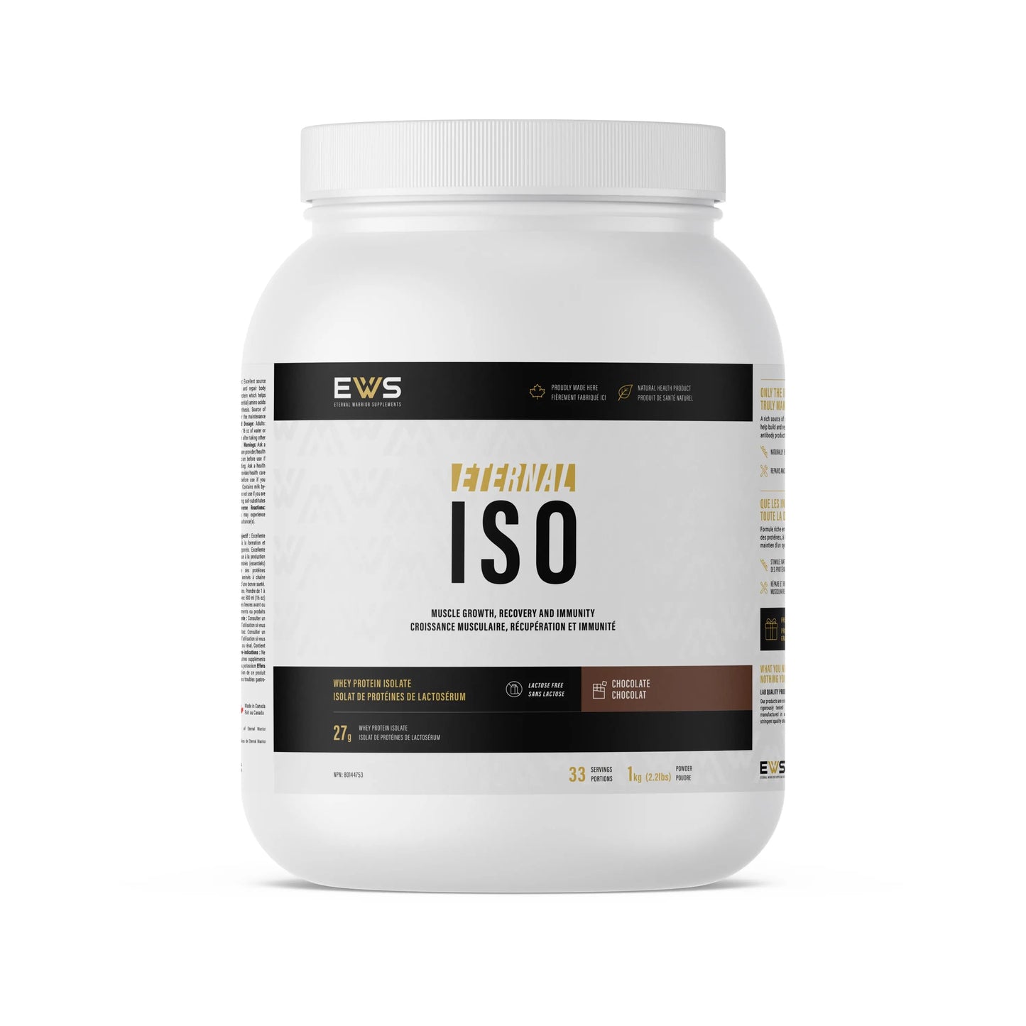 ISO Protein Eternal Warrior Supplements
