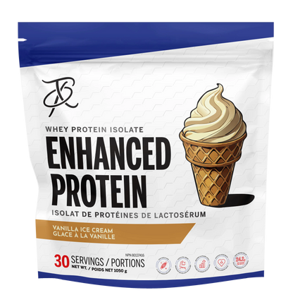 Enhanced Protein Vanilla Ice Cream Tx Supplements