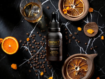 Signature Beard Oil | Whiskey & Citrus Impact Essentials