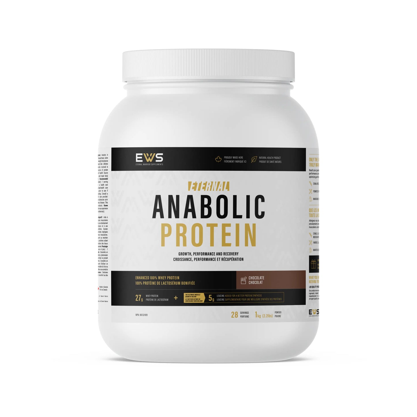 Anabolic Protein Eternal Warrior Supplements