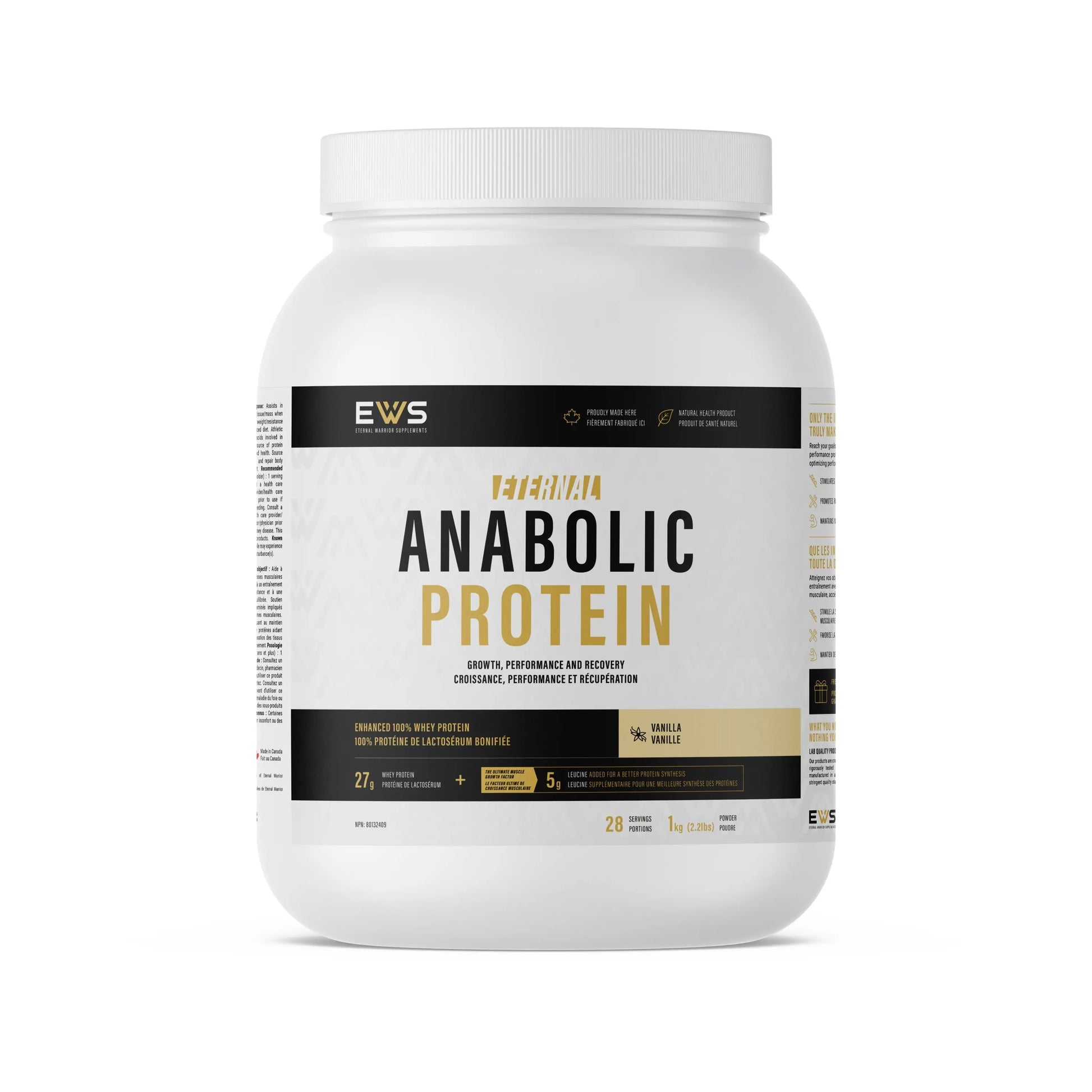 Anabolic Protein Eternal Warrior Supplements