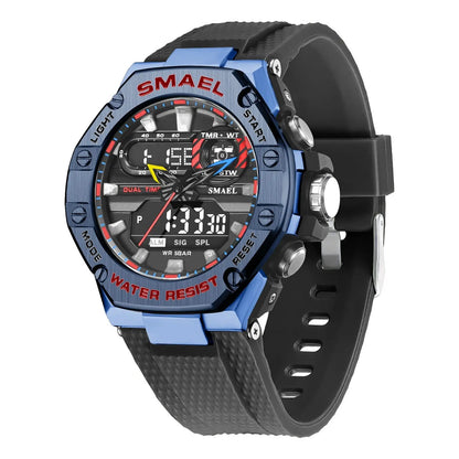 Digital Alloy Electronic Watch Men DigestWell Co.