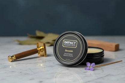 Souvenir Beard Butter | Bay Rum & Sandalwood Impact Essentials