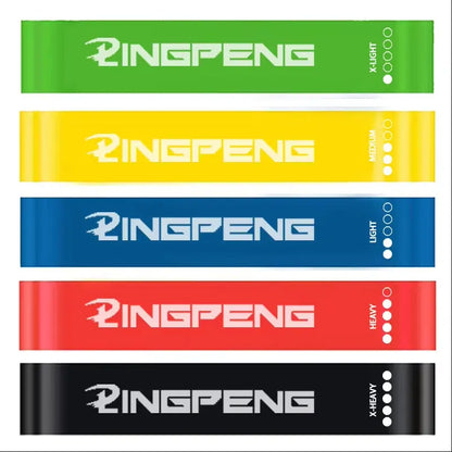 Different Resistance Bands Yoga Band Fitness Exercise Training Hip Tension Band Leg Squat Dance Elastic Loop Stretch Band