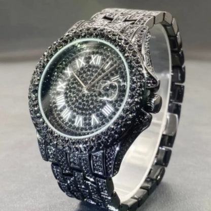 Men's Quartz Watch Full Diamond High End DigestWell Co.