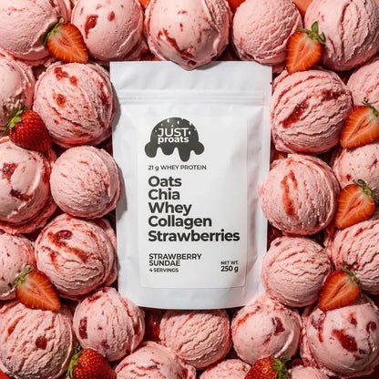 High Protein Oatmeal - Strawberry Sundae AgriTech North