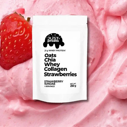 High Protein Oatmeal - Strawberry Sundae AgriTech North