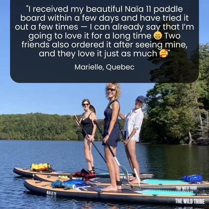 Naïa 11' - Inflatable Paddleboard The Wild Tribe