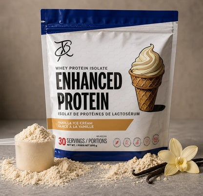 Enhanced Protein Vanilla Ice Cream Tx Supplements