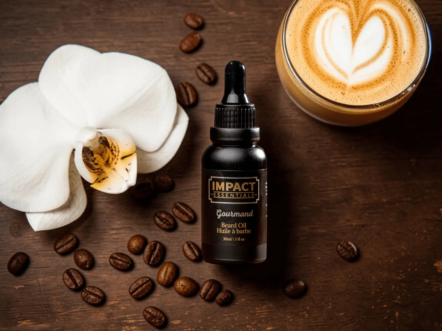 Gourmand Beard Oil | Coffee & Vanilla Impact Essentials