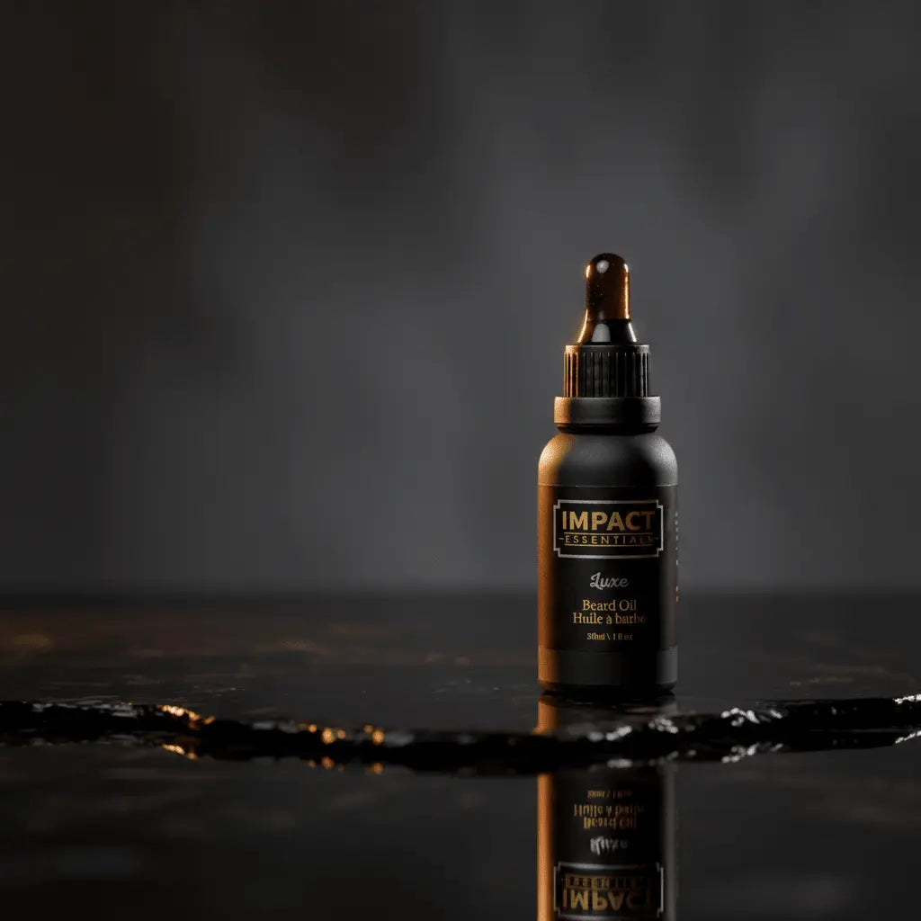 Luxe Beard Oil | Cherry Tobacco & Cedar Impact Essentials