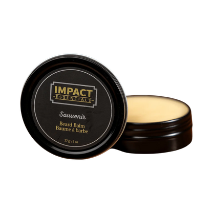 Souvenir Beard Balm | Bay Rum & Sandalwood Impact Essentials