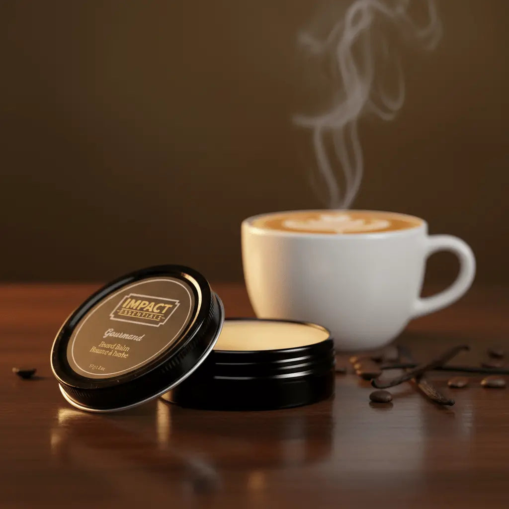 Gourmand Beard Balm | Coffee & Vanilla Impact Essentials